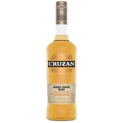 Cruzan Dark Aged Rum - 750ml Bottle
