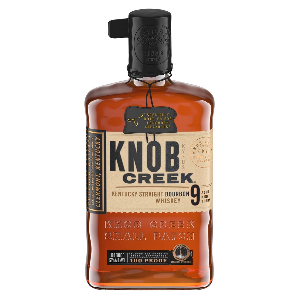 slide 4 of 6, Knob Creek Kentucky Straight Bourbon Whiskey, 750 ml