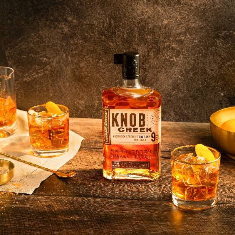 slide 2 of 9, Knob Creek Kentucky Straight Bourbon Whiskey - 750ml Bottle, 750 ml