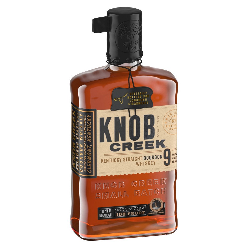 slide 2 of 6, Knob Creek Kentucky Straight Bourbon Whiskey, 750 ml
