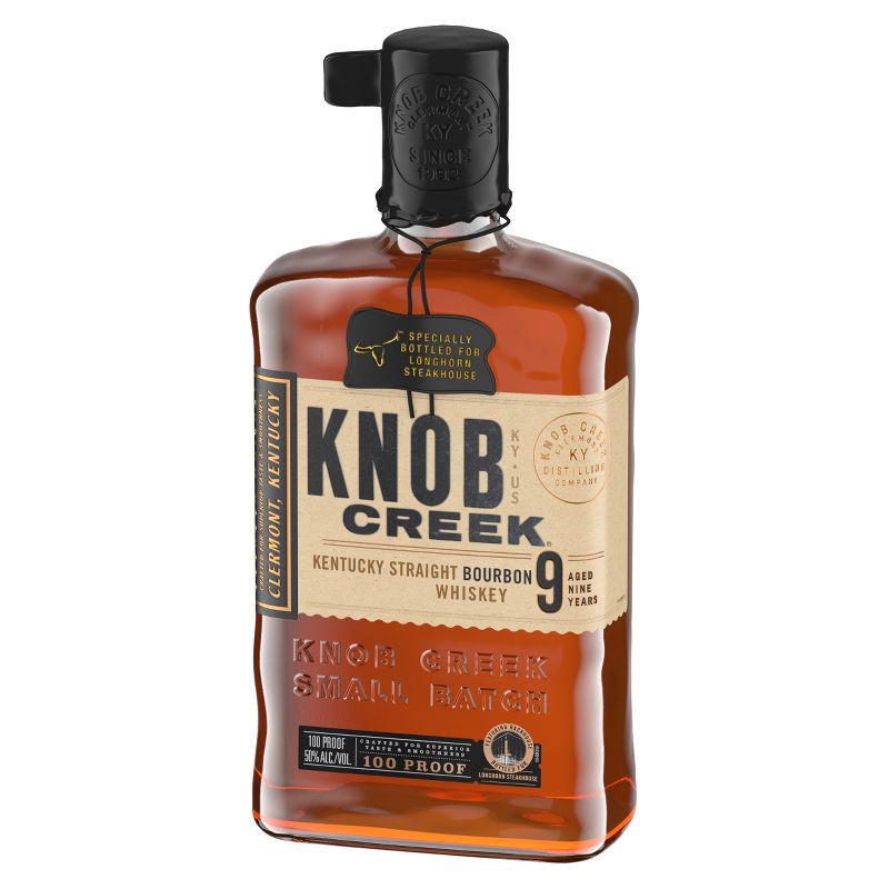 slide 3 of 9, Knob Creek Kentucky Straight Bourbon Whiskey - 750ml Bottle, 750 ml