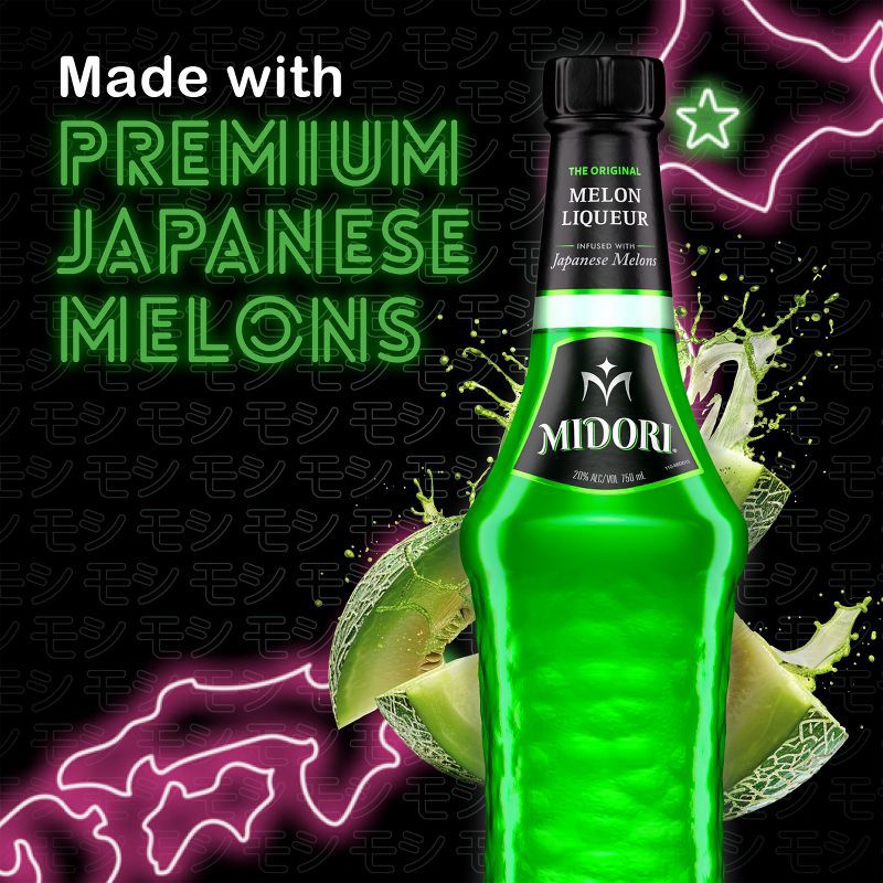 slide 4 of 7, Midori Melon Liqueur - 750ml Bottle, 750 ml