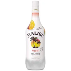 Malibu Mango Flavored White Rum- 750ml Bottle