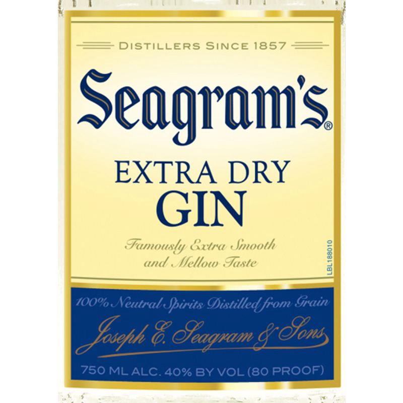 slide 4 of 6, Seagram's Gin -750ml Bottle, 750 ml