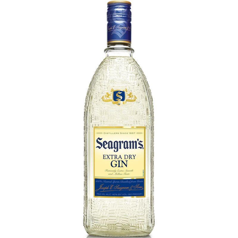 slide 1 of 6, Seagram's Gin -750ml Bottle, 750 ml