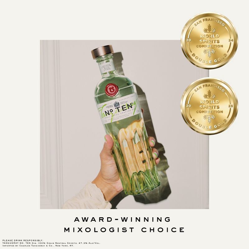 slide 4 of 5, Tanqueray No. 10 Gin - 750ml Bottle, 750 ml