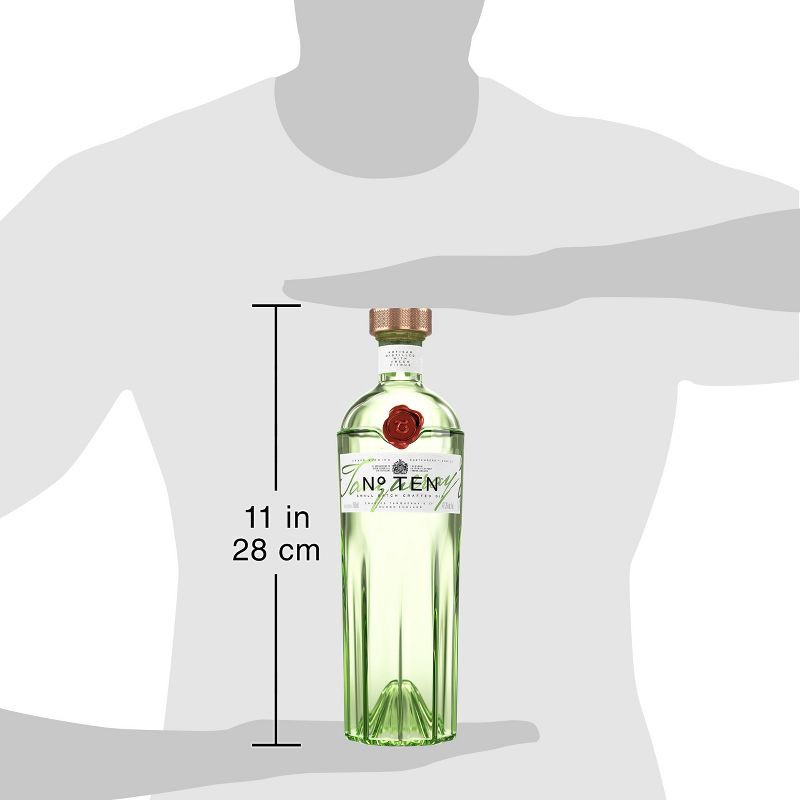 slide 5 of 5, Tanqueray No. 10 Gin - 750ml Bottle, 750 ml