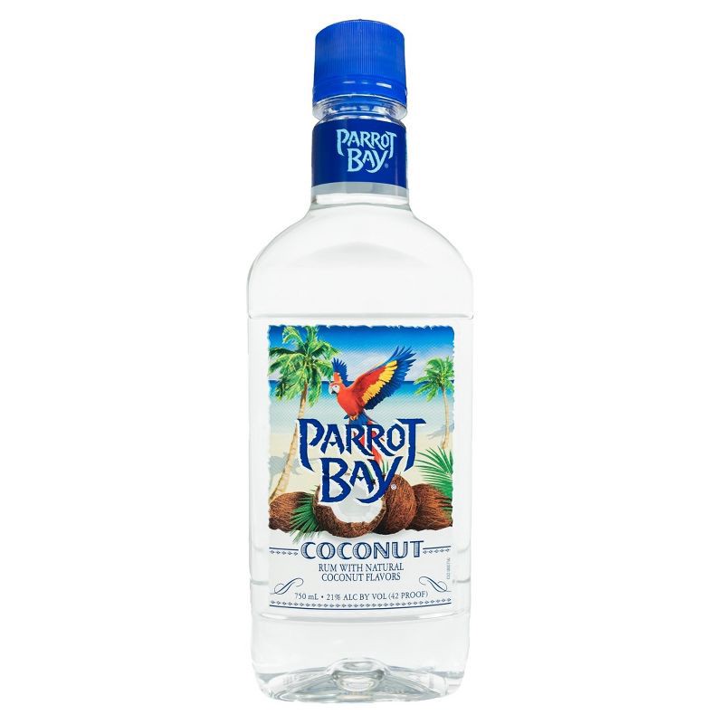 slide 1 of 6, Parrot Bay Coconut Rum - 750ml Plastic Bottle, 750 ml