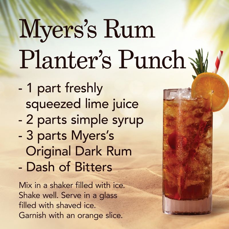 slide 2 of 10, Myers's Dark Jamaican Rum - 750ml Bottle, 750 ml