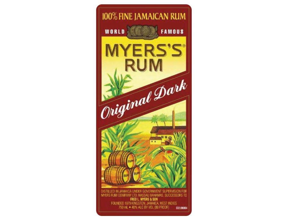 slide 2 of 3, Myers's Dark Jamaican Rum - 750ml Bottle, 750 ml
