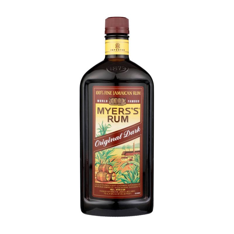 slide 9 of 10, Myers's Dark Jamaican Rum - 750ml Bottle, 750 ml