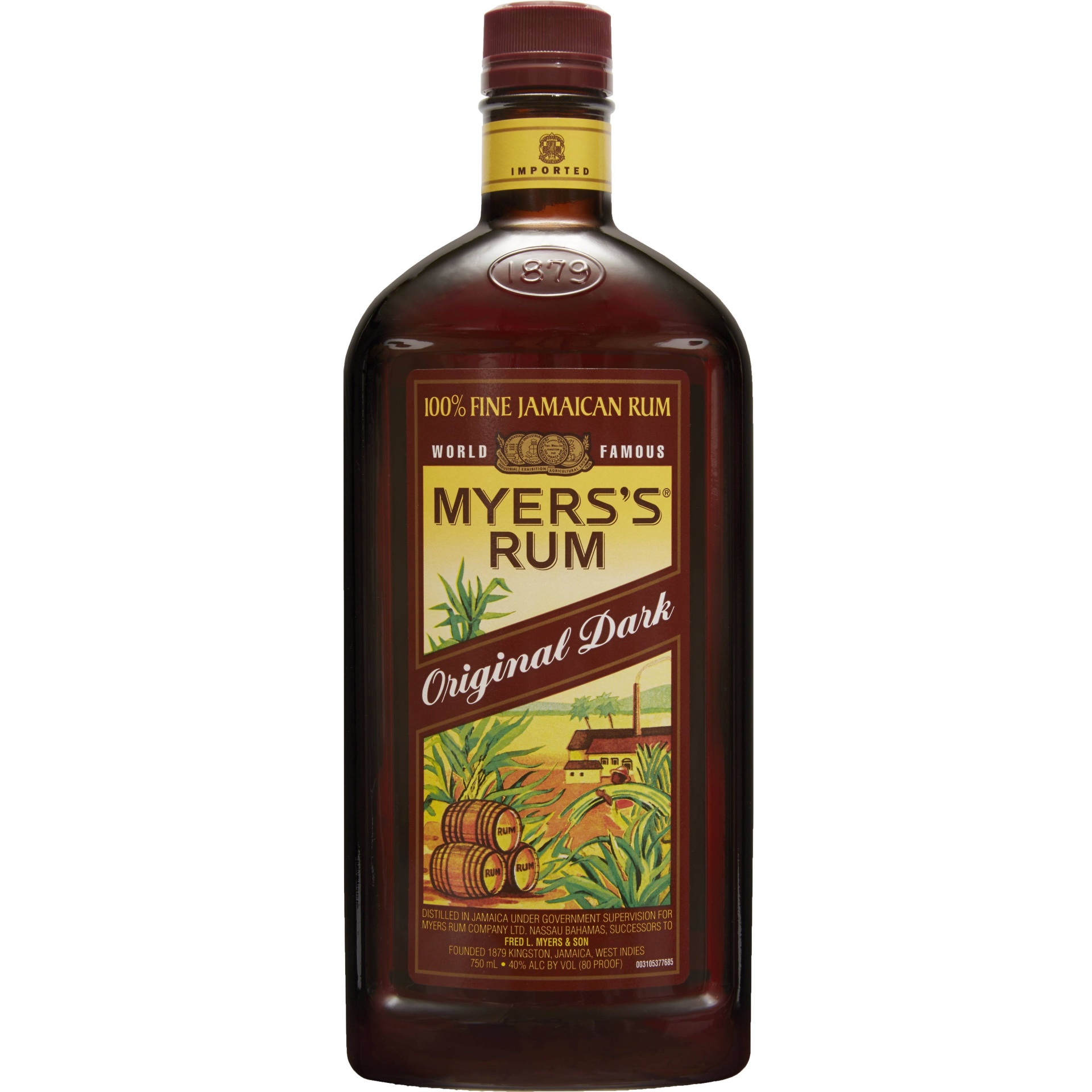 slide 1 of 3, Myers's Dark Jamaican Rum - 750ml Bottle, 750 ml