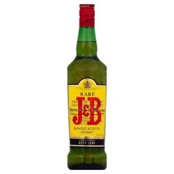 J&B Blended Scotch Whisky - 750ml Bottle
