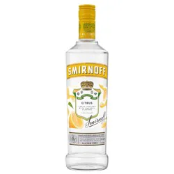 Smirnoff Citrus Flavored Vodka - 750ml Bottle