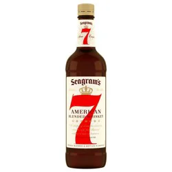 Seagram's 7 Crown American Whiskey - 750ml Bottle