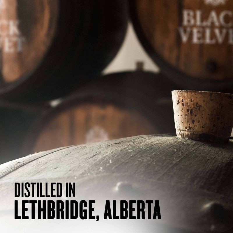 slide 6 of 7, Black Velvet Canadian Whisky - 750ml Bottle, 750 ml