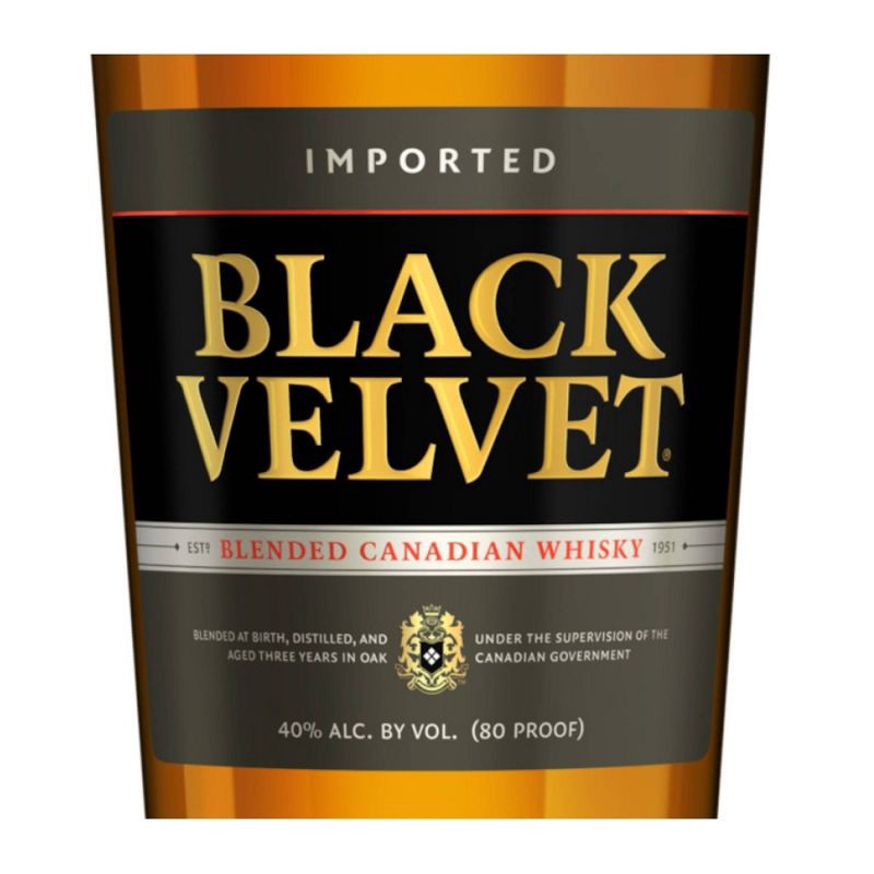 slide 2 of 10, Black Velvet Canadian Whisky - 1.75L Bottle, 1.75 liter