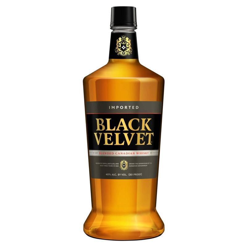 slide 1 of 10, Black Velvet Canadian Whisky - 1.75L Bottle, 1.75 liter