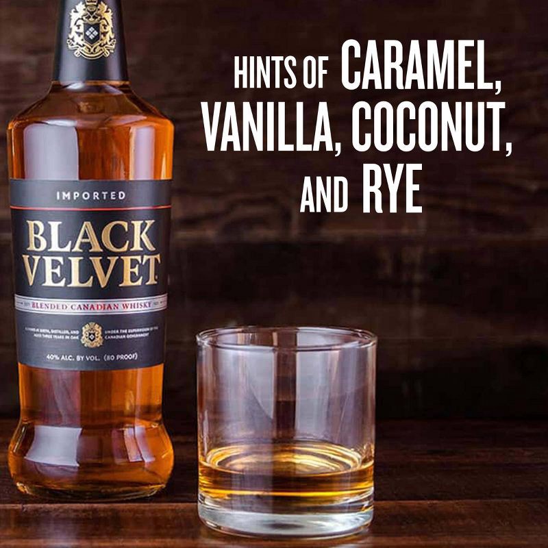 slide 9 of 10, Black Velvet Canadian Whisky - 1.75L Bottle, 1.75 liter