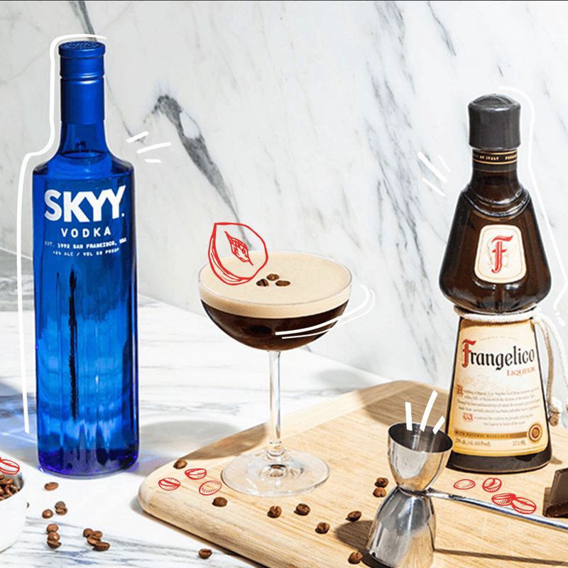 slide 5 of 5, Frangelico Liqueur - 750ml Bottle, 750 ml