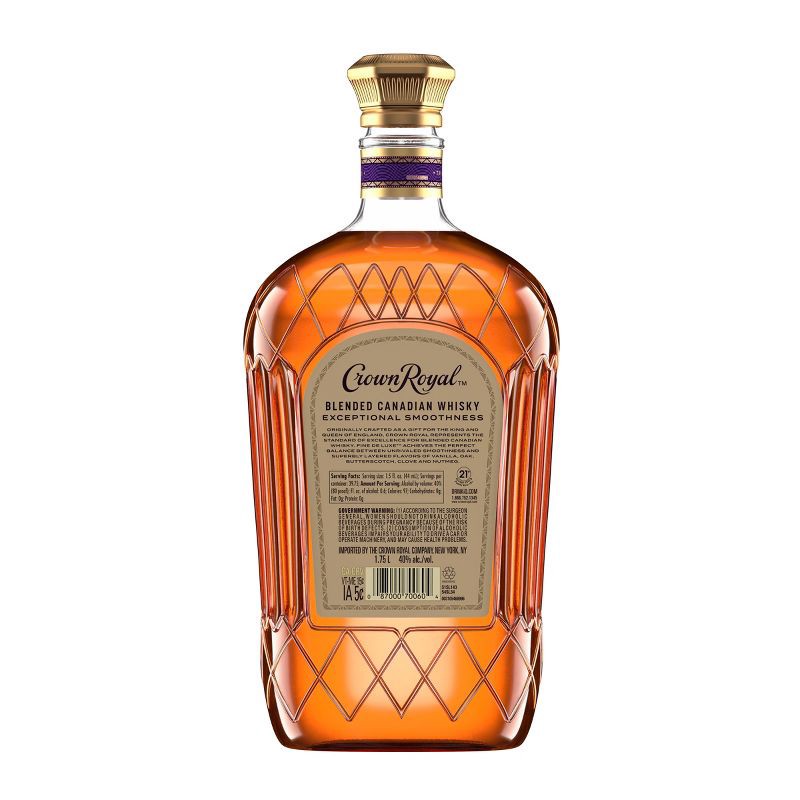 slide 5 of 6, Crown Royal Canadian Whisky - 1.75L Bottle, 1.75 liter