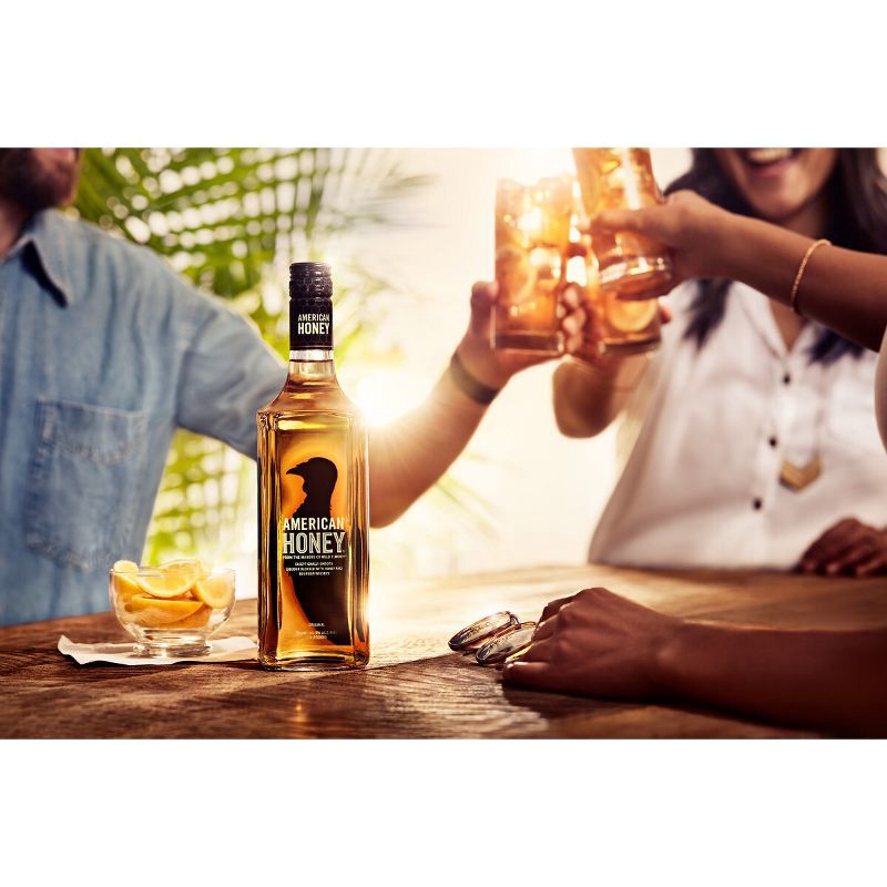 slide 3 of 3, Wild Turkey American Honey Bourbon Whiskey - 750ml Bottle, 750 ml