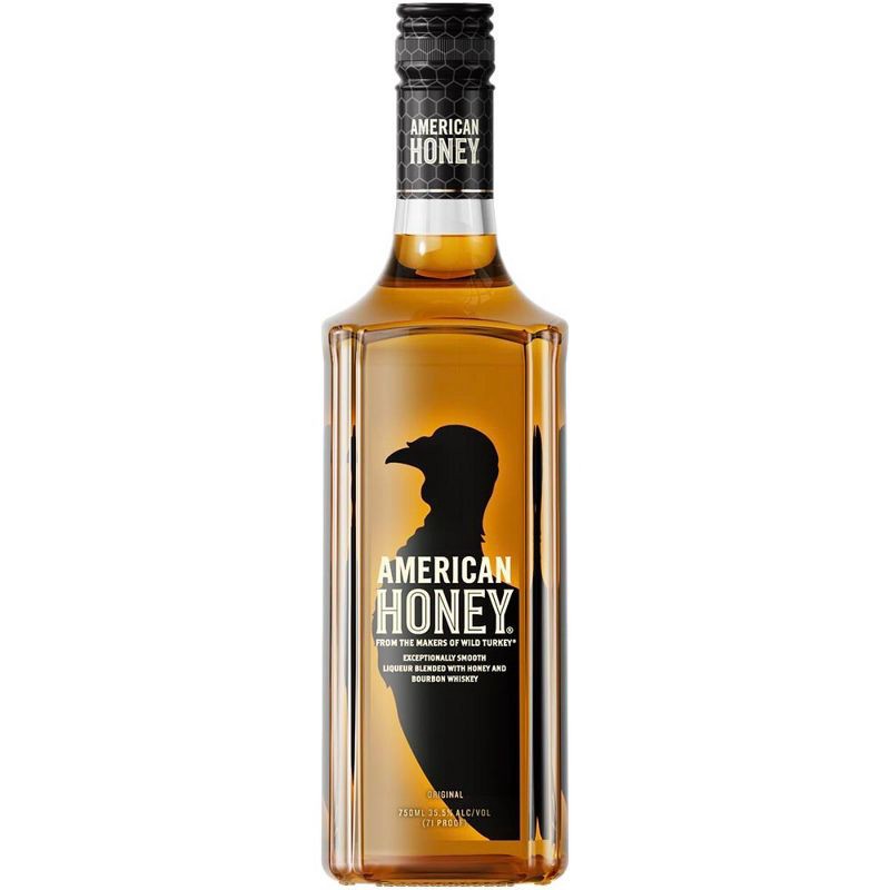 slide 1 of 3, Wild Turkey American Honey Bourbon Whiskey - 750ml Bottle, 750 ml