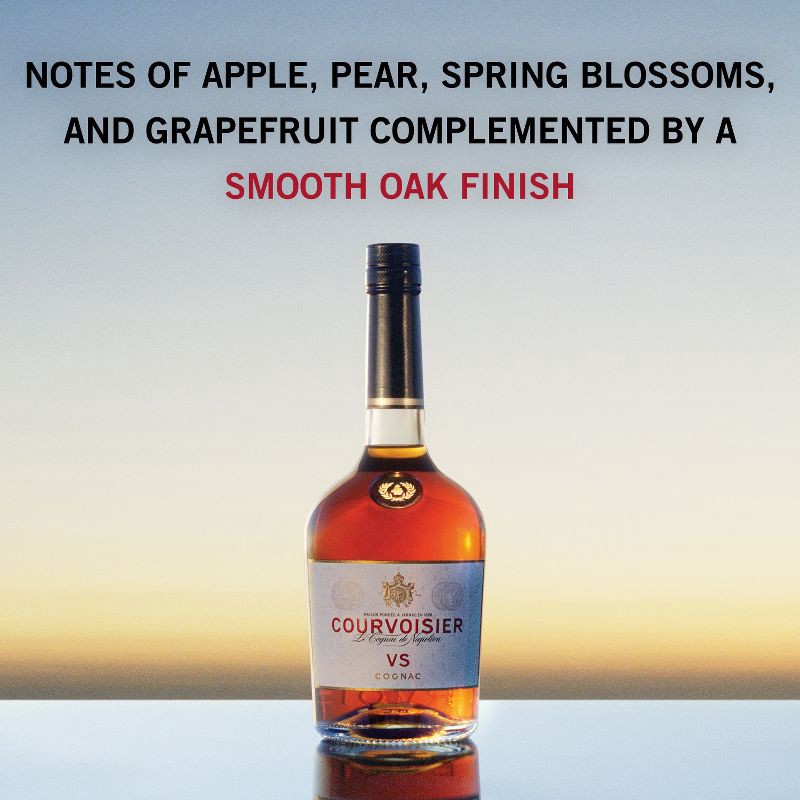 slide 5 of 5, Courvoisier VS Cognac - 750ml Bottle, 750 ml
