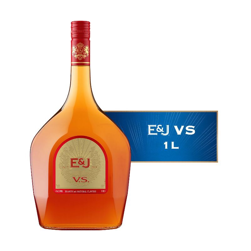 slide 2 of 8, E&J VS Brandy - 1L Bottle, 1 liter