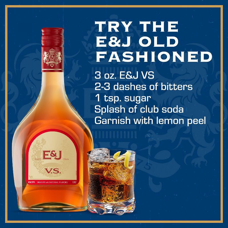 slide 6 of 8, E&J VS Brandy - 1L Bottle, 1 liter