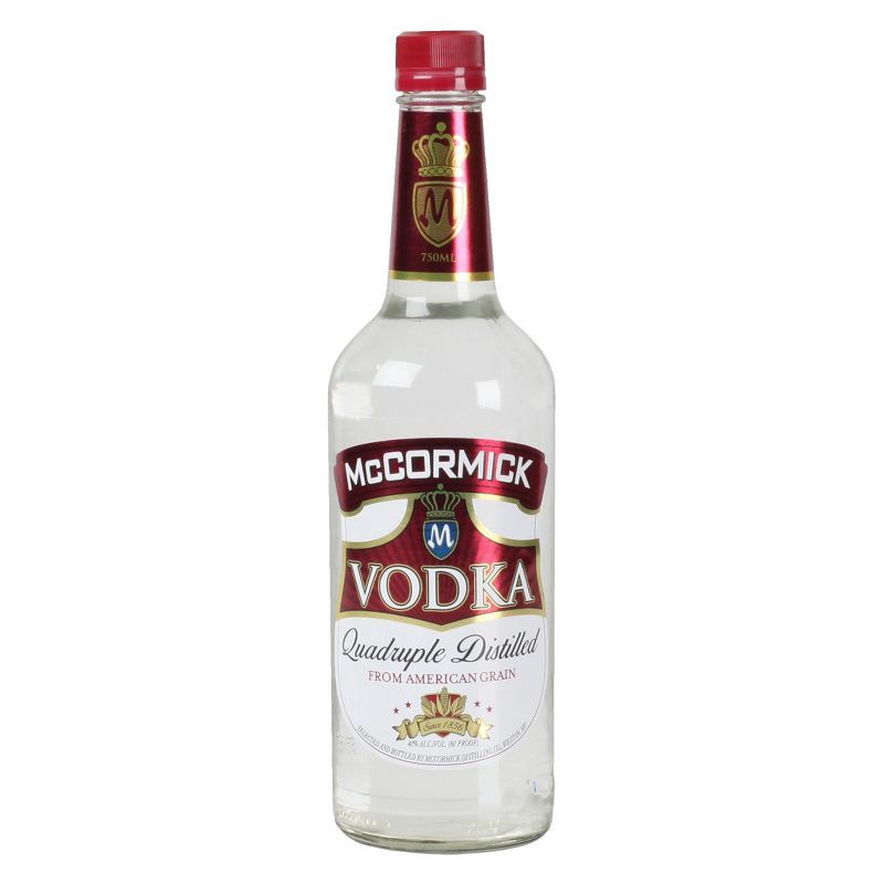 slide 1 of 1, McCormick Distilling McCormick Vodka - 750ml Plastic Bottle, 750 ml