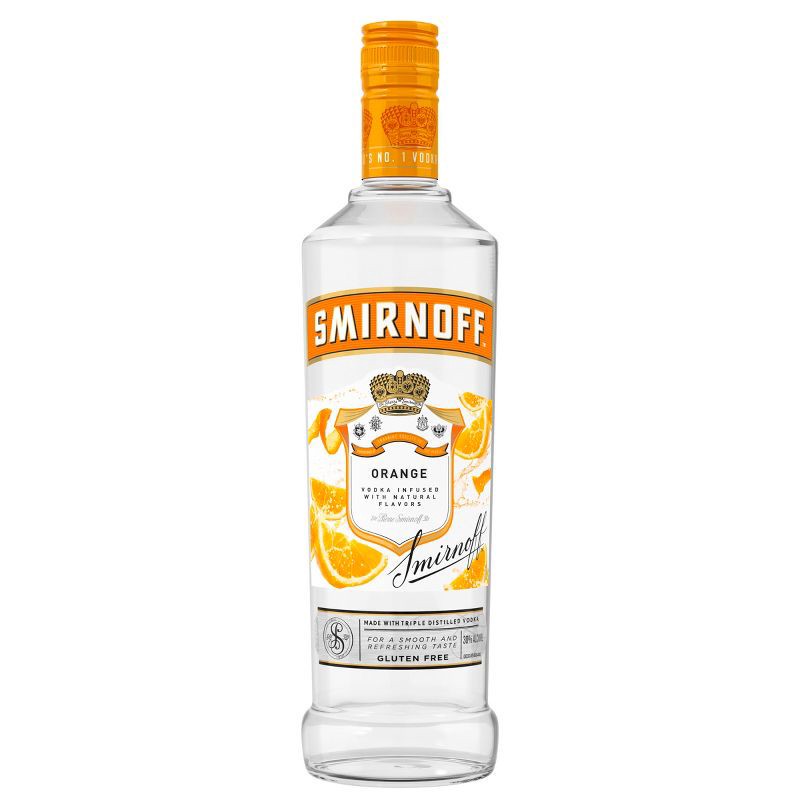 slide 1 of 6, Smirnoff Orange Flavored Vodka - 750ml Bottle, 750 ml