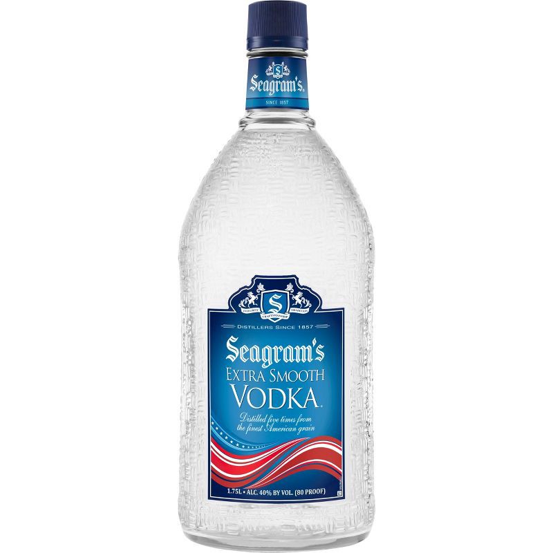 slide 1 of 4, Seagram's Vodka - 1.75L Bottle, 1.75 liter