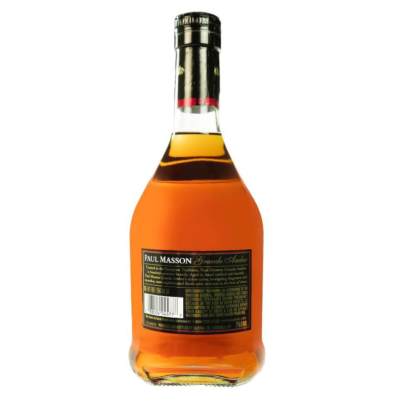 slide 4 of 5, Paul Masson Grande Amber VS Brandy - 750ml Bottle, 750 ml