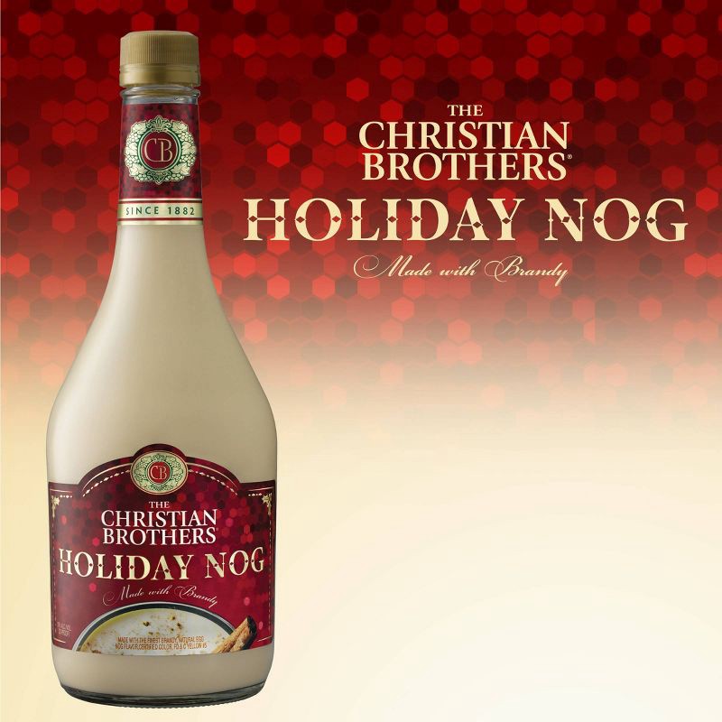 slide 3 of 5, The Christian Brothers Christian Brothers Holiday Nog Brandy - 750ml Bottle, 750 ml