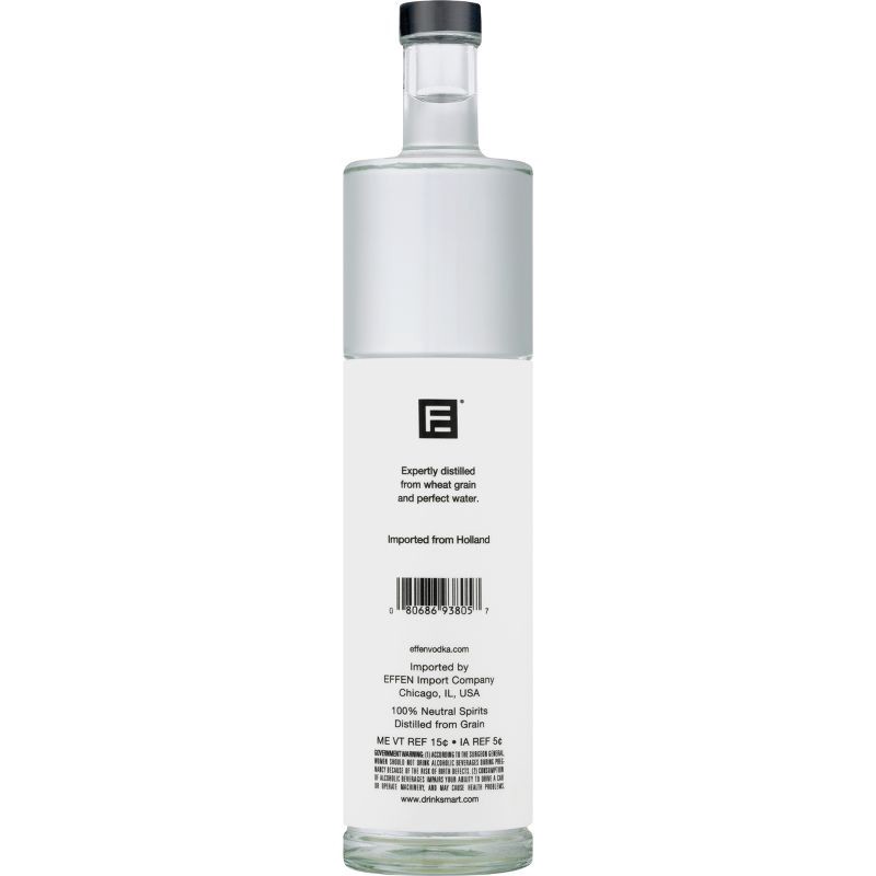 slide 5 of 5, Effen Vodka - 750ml Bottle, 750 ml