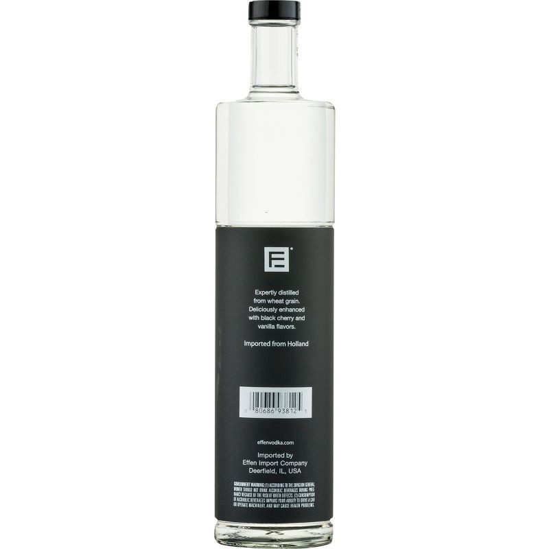 slide 5 of 5, Effen Black Cherry Vodka - 750ml Bottle, 750 ml