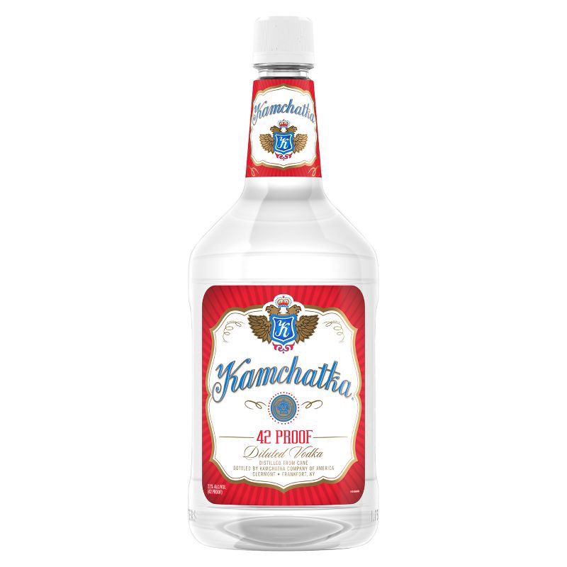 slide 1 of 4, Kamchatka Vodka - 1.75L Plastic Bottle, 1.75 liter