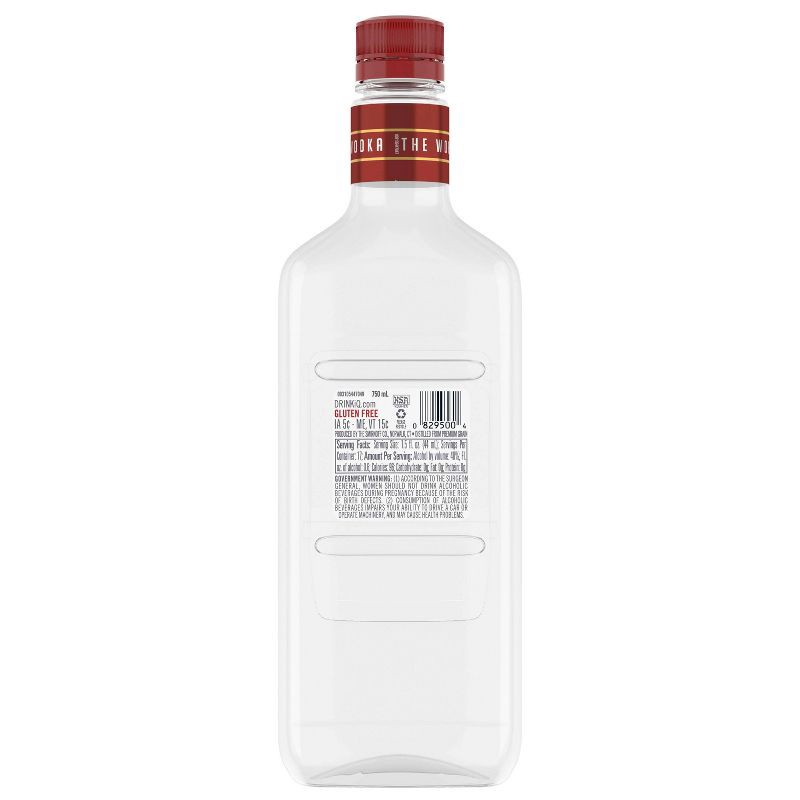 slide 2 of 11, Smirnoff Vodka - 750ml Plastic Bottle, 750 ml