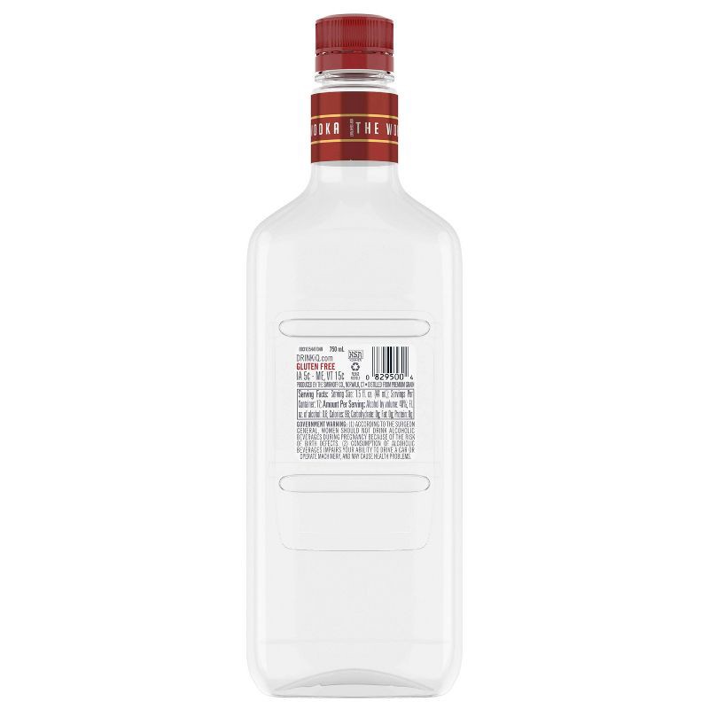 slide 8 of 9, Smirnoff Vodka - 750ml Plastic Bottle, 750 ml