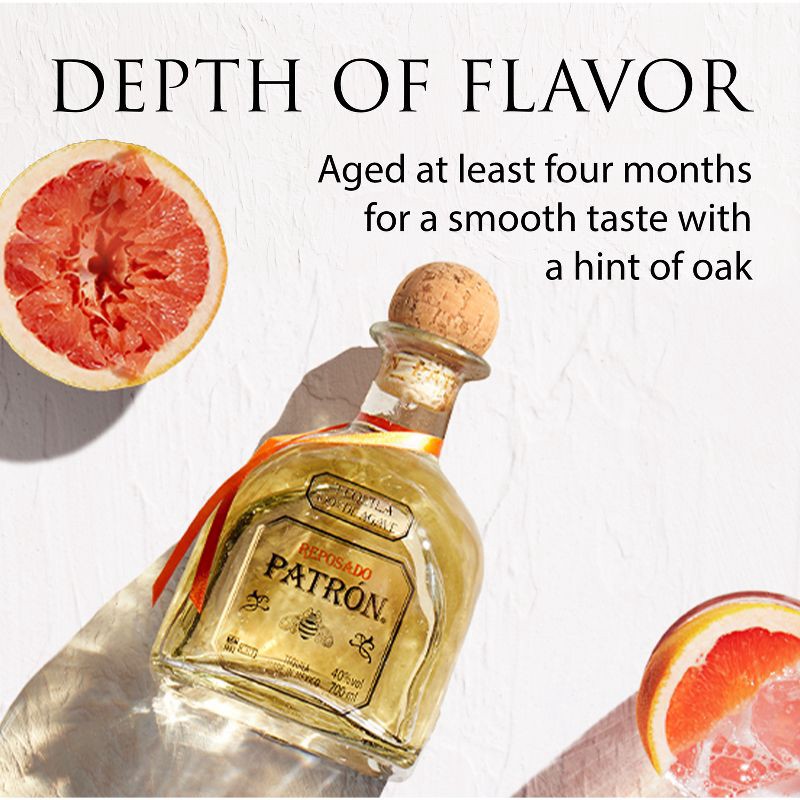 slide 7 of 10, Patron Patrón Reposado Tequila - 750ml Bottle, 750 ml