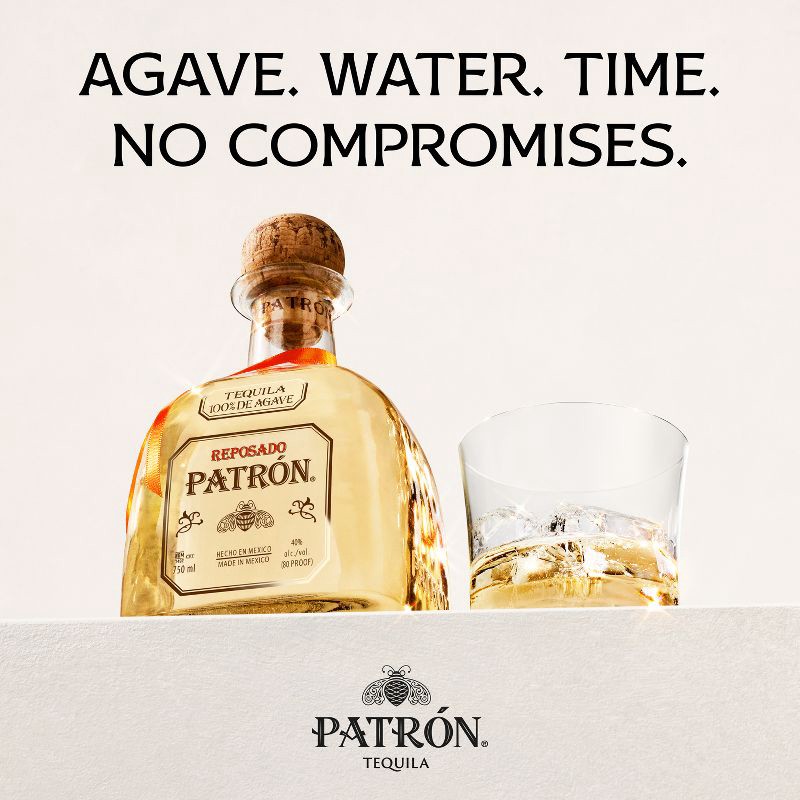 slide 2 of 10, Patron Patrón Reposado Tequila - 750ml Bottle, 750 ml