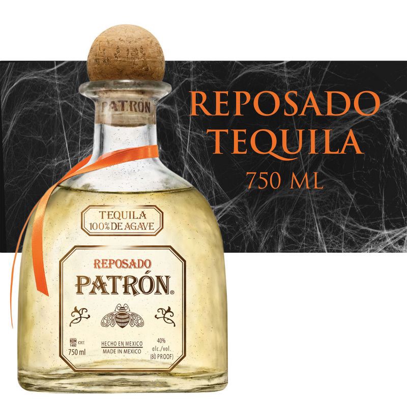 slide 9 of 10, Patron Patrón Reposado Tequila - 750ml Bottle, 750 ml
