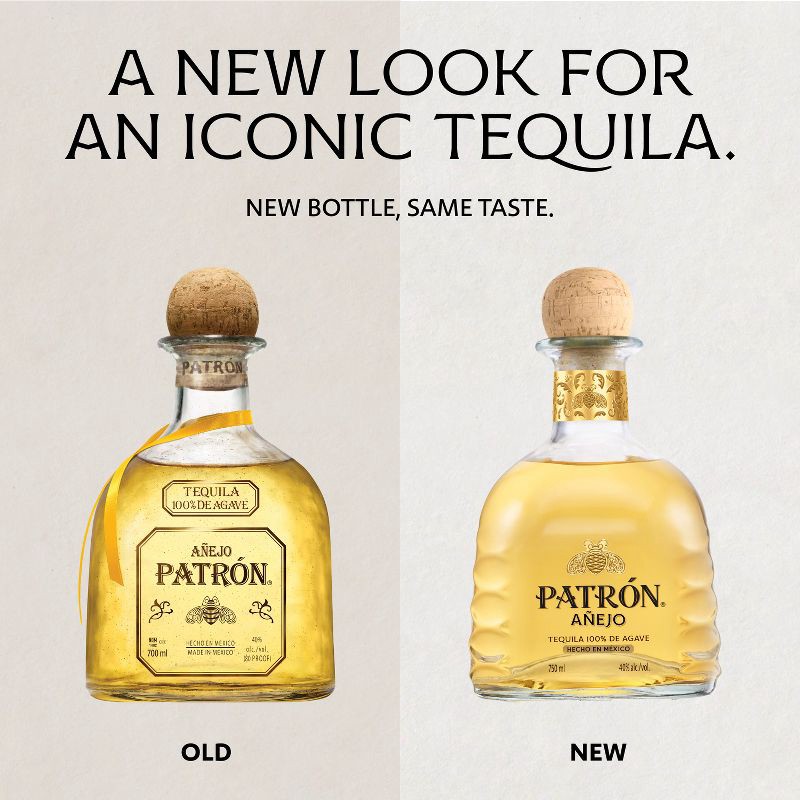 slide 2 of 6, Patron Patrón Anejo Tequila - 750ml Bottle, 750 ml