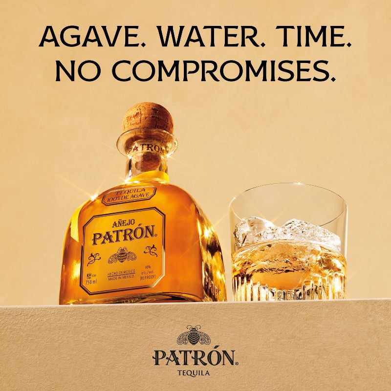 slide 3 of 6, Patron Patrón Anejo Tequila - 750ml Bottle, 750 ml