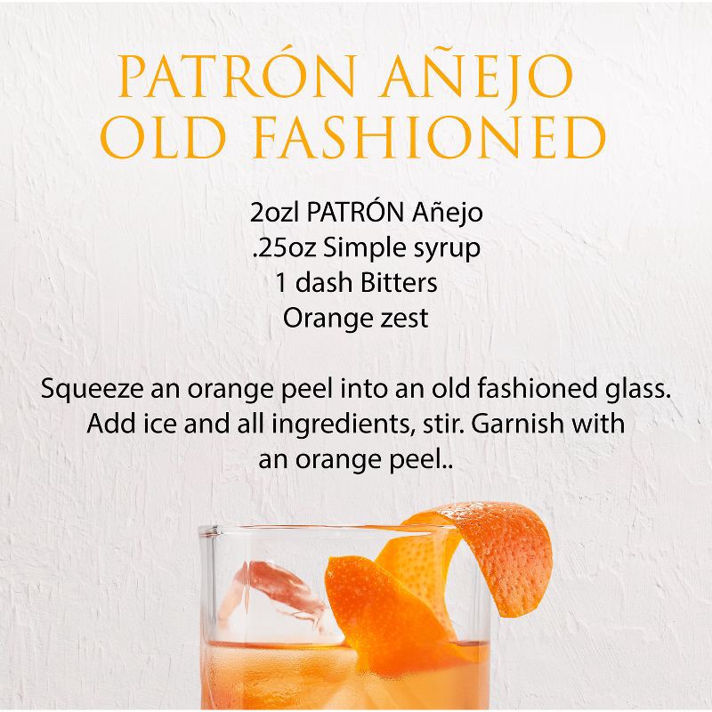 slide 4 of 6, Patron Patrón Anejo Tequila - 750ml Bottle, 750 ml