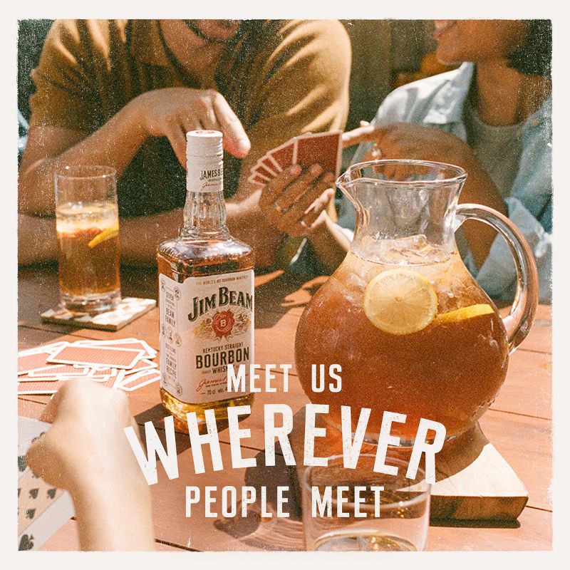 slide 5 of 8, Jim Beam Bourbon Whiskey - 750ml Plastic Bottle, 750 ml