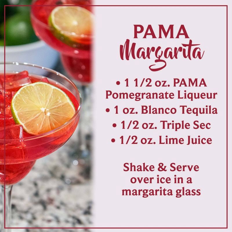 slide 2 of 10, Pama Pomegranate Liqueur - 750ml Bottle, 750 ml