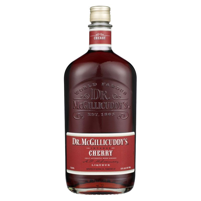 slide 8 of 9, Dr McGillicuddy's Cherry Liqueur - 750ml Bottle, 750 ml