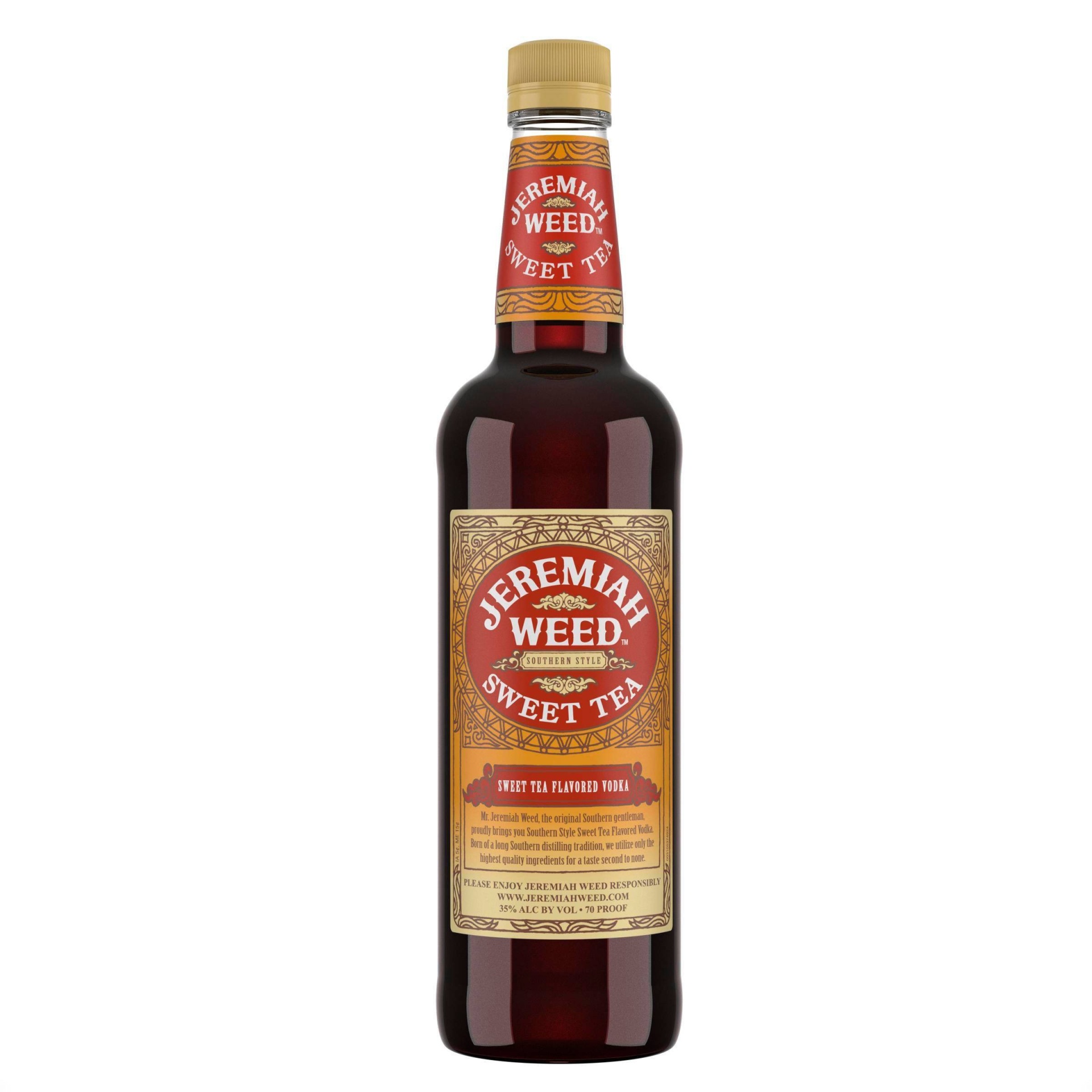 slide 1 of 1, Jeremiah Weed Sweet Tea Flavored Vodka - 750ml Bottle, 750 ml